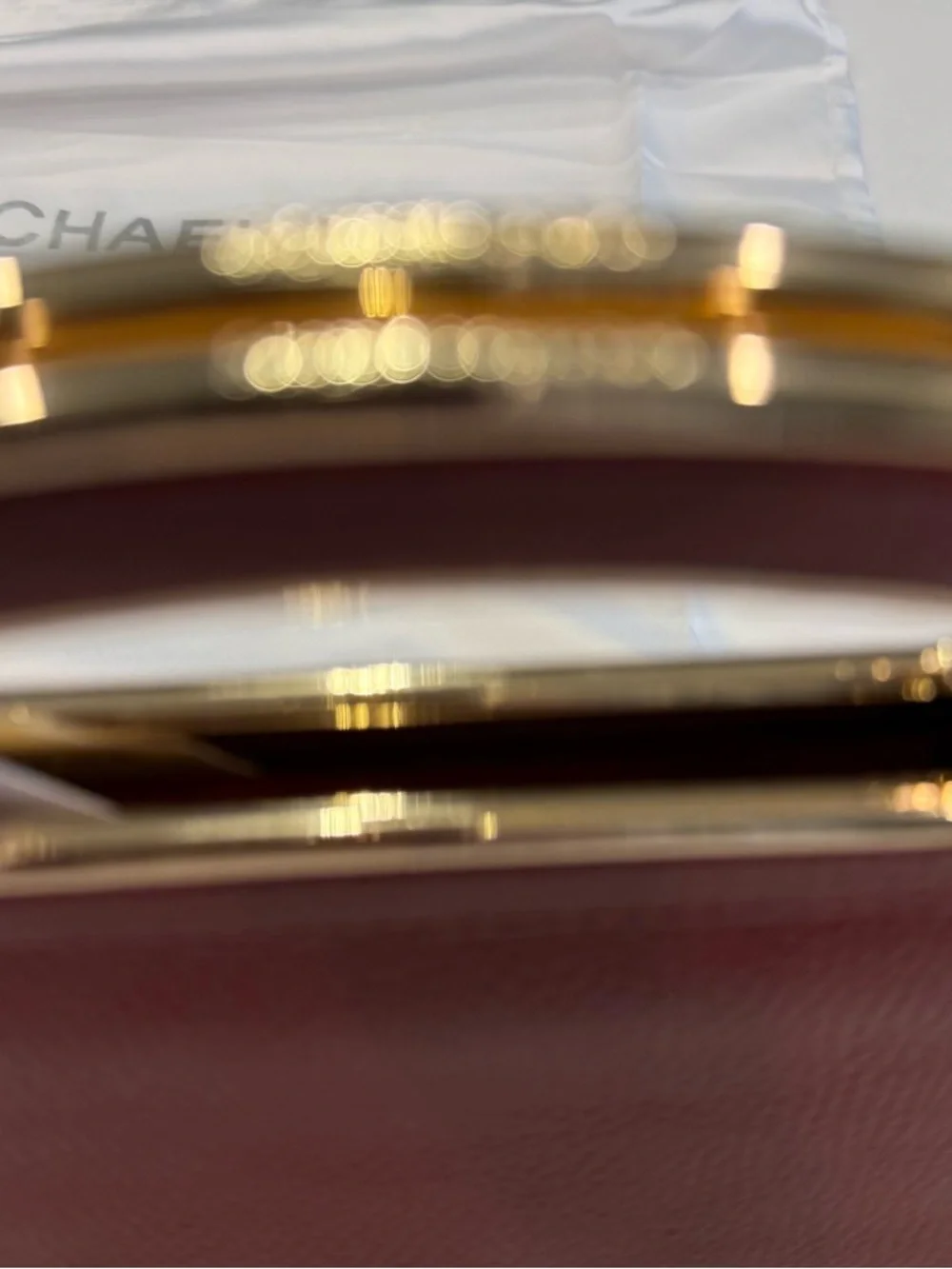 Michael Kors Berkley Legacy Leather Crossbody Clutch Deep Red NWT